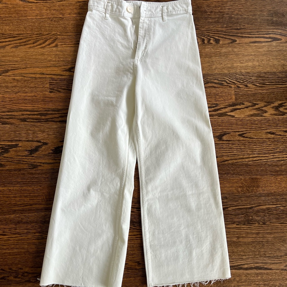 White Marine Zara denim.